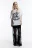Футболка oversize с принтом в стиле гранж - цвет бежевый - 6