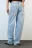 Джинсы baggy fit удлиненные со средней посадкой - цвет голубой - 4
