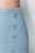Юбка-карандаш миди джинсовая - цвет голубой - 6