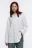 Рубашка oversize из вискозы - цвет белый - 2