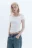 Топ off-shoulders из фактурной ткани - цвет белый - 3