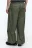 Брюки-парашюты хлопковые с утяжками - цвет зеленый - 3