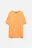 Футболка oversize однотонная - цвет оранжевый - 8