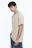 Футболка oversize однотонная - цвет бежевый - 3