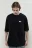 Футболка oversize с принтом в стиле аниме - цвет черный - 2