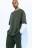 Футболка oversize хлопковая однотонная - цвет зеленый - 1