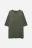 Футболка oversize хлопковая однотонная - цвет зеленый - 8