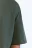 Футболка oversize хлопковая однотонная - цвет зеленый - 7