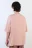Футболка хлопковая с принтом в стиле нулевых - цвет розовый - 4