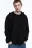 Худи oversize на молнии с капюшоном - цвет черный - 1