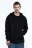 Худи oversize на молнии с капюшоном - цвет черный - 2