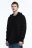 Худи oversize на молнии с капюшоном - цвет черный - 3