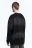Свитшот oversize со стиркой bleach wash - цвет черный - 4