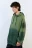 Худи oversize с вареным эффектом и принтом - цвет зеленый - 4