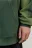 Худи oversize с вареным эффектом и принтом - цвет зеленый - 7