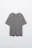 Футболка oversize из плотного трикотажа - цвет серый - 9