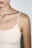 Майка облегающая на тонких бретелях - цвет бежевый - 6