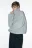 Толстовка half-zip свободная из флиса - цвет серый - 1