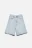 Шорты-бермуды джинсовые широкие на низкой посадке - цвет голубой - 10