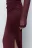 Платье макси сетчатое с подкладкой-майкой - цвет бордовый - 8