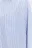 Рубашка oversize удлиненная с нагрудным карманом - цвет голубой - 7