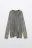 Джемпер вязаный рваный с вареным эффектом - цвет серый - 8