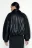 Куртка oversize из искусственной кожи - цвет черный - 2