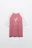 Футболка oversize спортивная с принтом - цвет розовый - 9