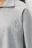 Худи half-zip спортивная с принтом - цвет серый - 8