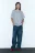 Футболка oversize с имитацией второго слоя - цвет серый - 5