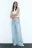 Джинсы baggy fit широкие с лампасами - цвет голубой - 5