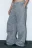 Джинсы baggy fit с низкой посадкой - цвет серый - 4