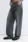 Джинсы baggy fit с эффектом масляной стирки - цвет серый - 2