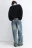 Джинсы baggy fit с эффектом масляной стирки - цвет темный тинт - 2