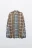 Рубашка oversize из фланели с имитацией второго слоя - цвет синий - 8