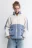 Куртка-бомбер oversize из искусственного меха - цвет голубой - 3