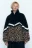 Куртка oversize из искусственного меха с принтом - цвет мультиколор - 3