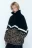 Куртка oversize из искусственного меха с принтом - цвет мультиколор - 4
