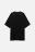 Футболка oversize спортивная из жатой ткани - цвет черный - 8
