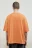 Футболка oversize хлопковая однотонная - цвет оранжевый - 4