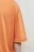 Футболка oversize хлопковая однотонная - цвет оранжевый - 7