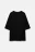 Футболка oversize хлопковая однотонная - цвет черный - 8