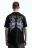 Футболка оверсайз с принтом в стиле гранж - цвет черный - 4