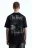 Футболка oversize с принтом в стиле гранж - цвет черный - 4