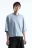 Футболка oversize с вареным эффектом и принтом - цвет мятный - 3