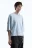 Футболка oversize с вареным эффектом и принтом - цвет мятный - 4