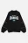 Свитшот oversize с принтом в спортивном стиле - цвет черный - 10