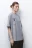 Футболка унисекс хлопковая с принтом - цвет серый - 3