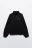 Толстовка half zip флисовая с надписью - цвет черный - 8