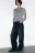 Джинсы baggy fit широкие со средней посадкой - цвет черный - 1